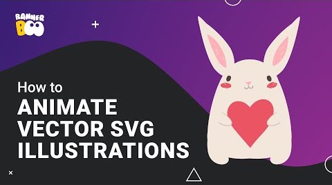 How to animate vector SVG illustrations in BannerBoo SVG Animator