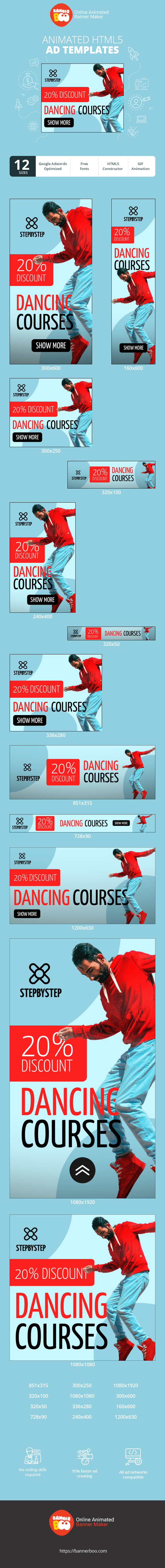 Dancing Courses — 20% Discount