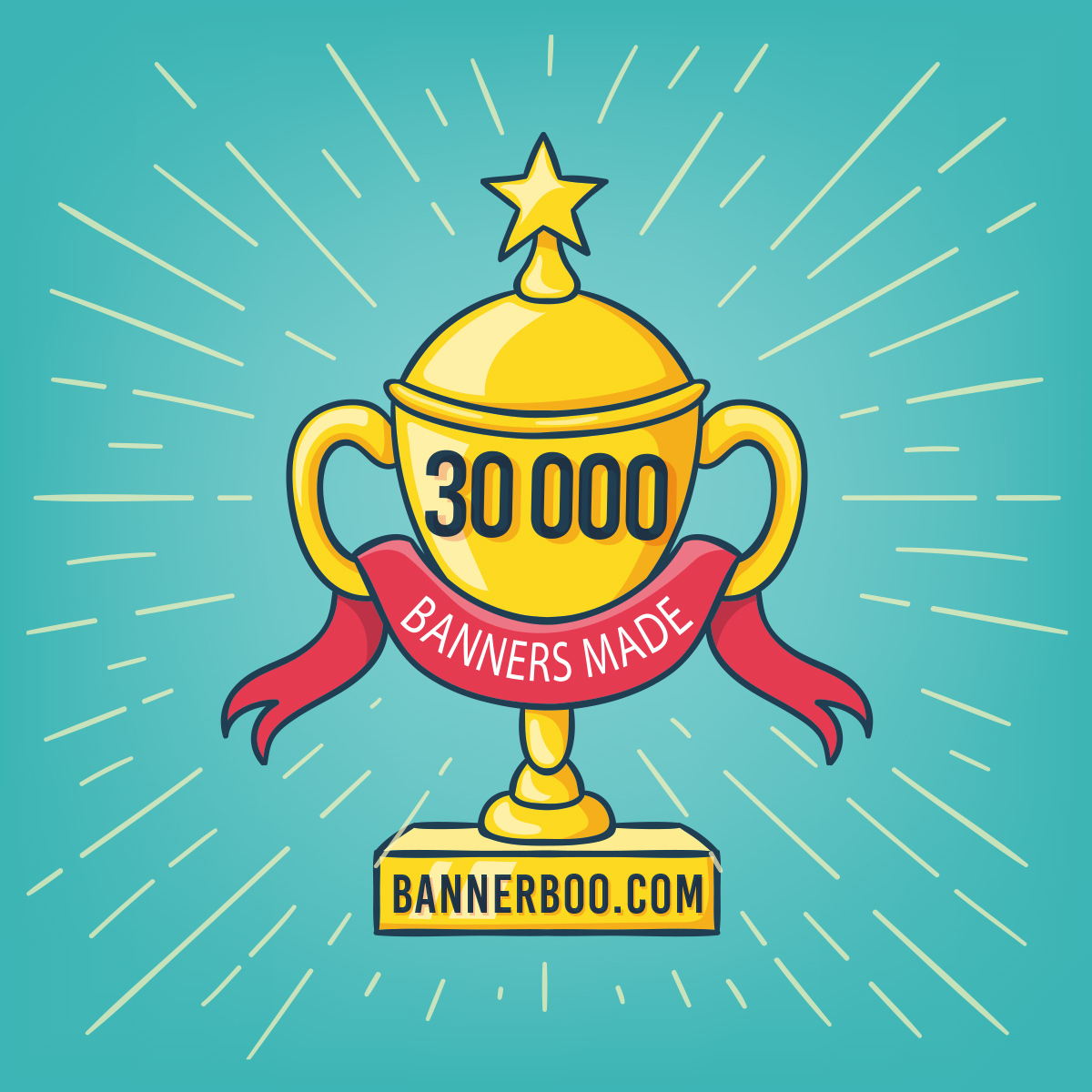 30 000 баннеров создано в нашем сервисе!