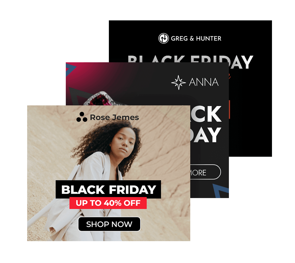 Animated Black Friday Banner Templates