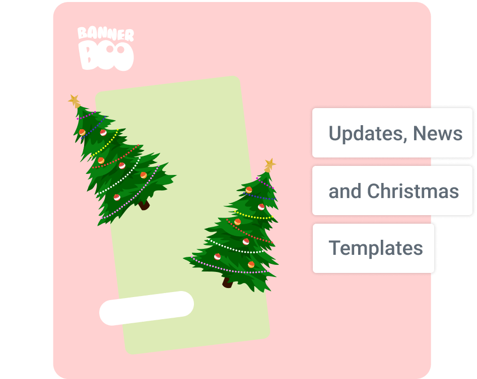 Updates, News and Christmas Templates