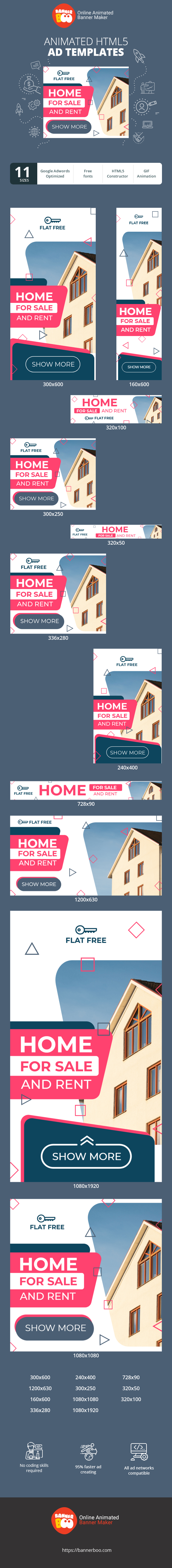 Szablon reklamy banerowej — Home — For Sale And Rent
