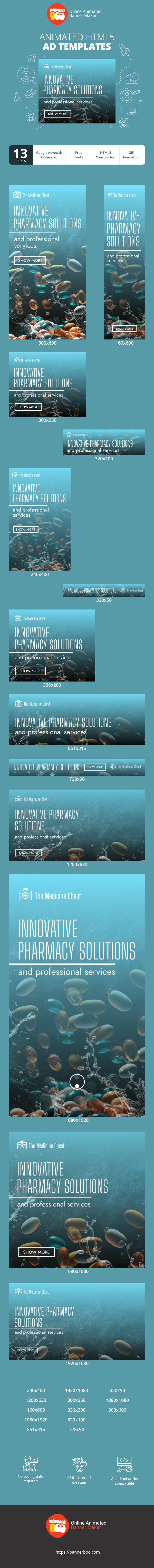 Banner ad template — Innovative Pharmacy Solutions — And Professional Services