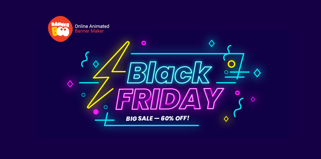 Черная пятница в Bannerboo — 60% скидка с купоном BF2019!