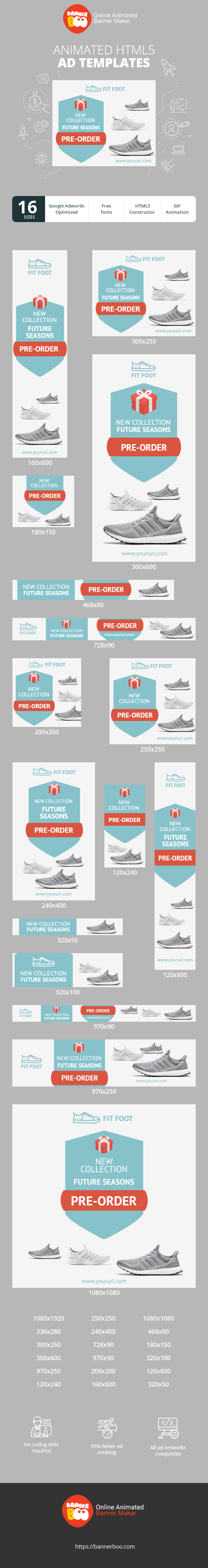 Szablon reklamy banerowej — Neue Kollektion  —  Vorbestellung für kommende Saisons