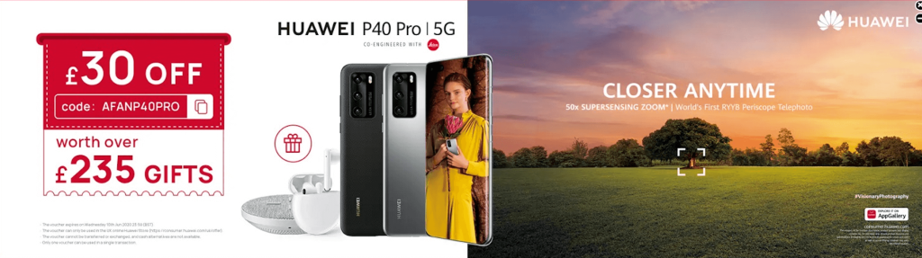 Huawei ad example
