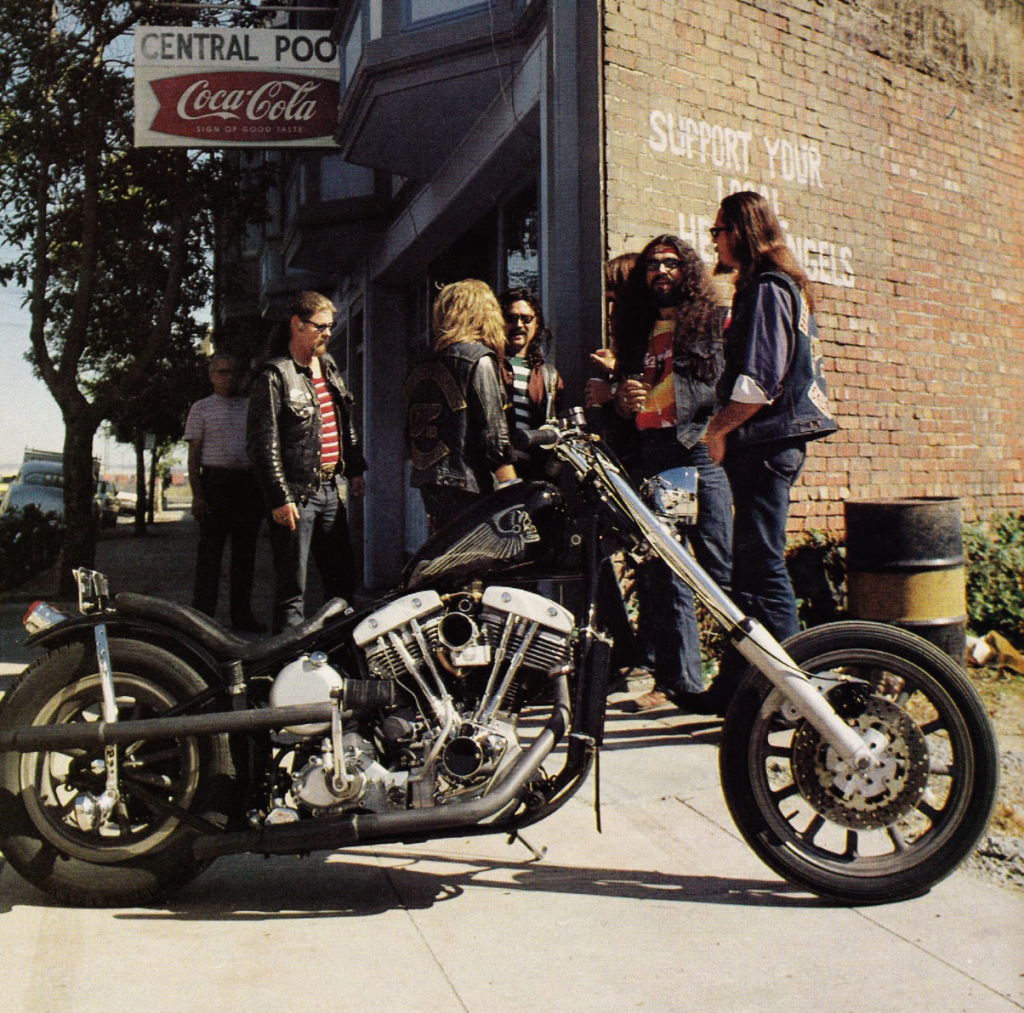 Ребята из клуба Harley Davidson