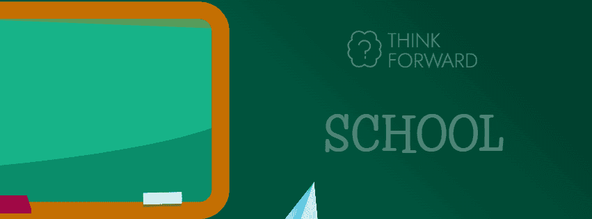 School Starts Now. Educational Banner Template