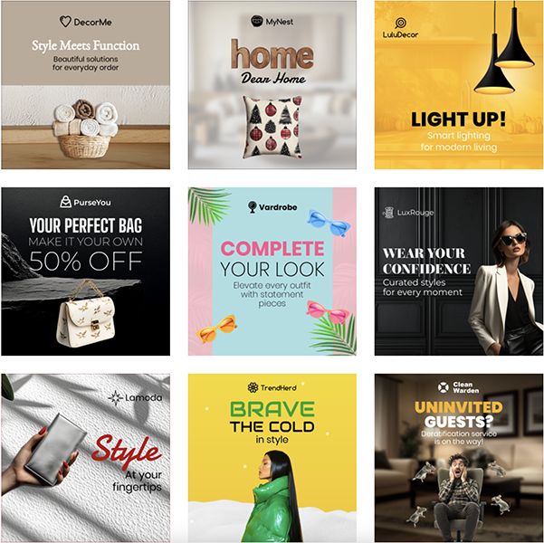 LinkedIn Ads template examples