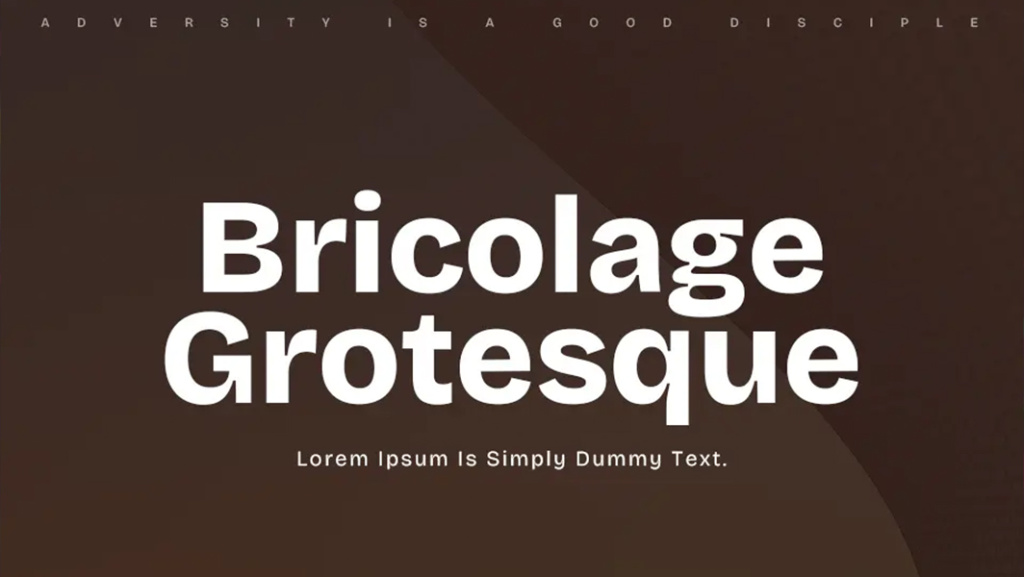 Bricolage-Grotesque