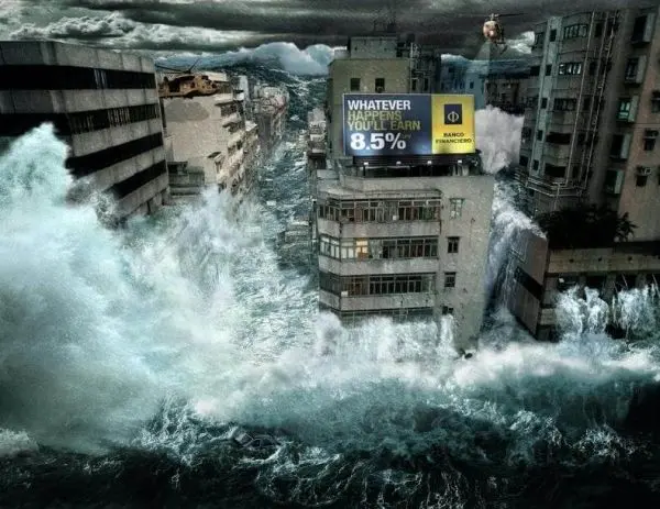 Unkonventionelle Sicherheits-Werbung