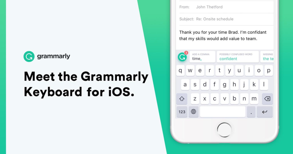 Grammarly ad example
