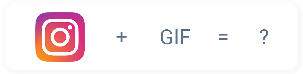 gif banner at instagram