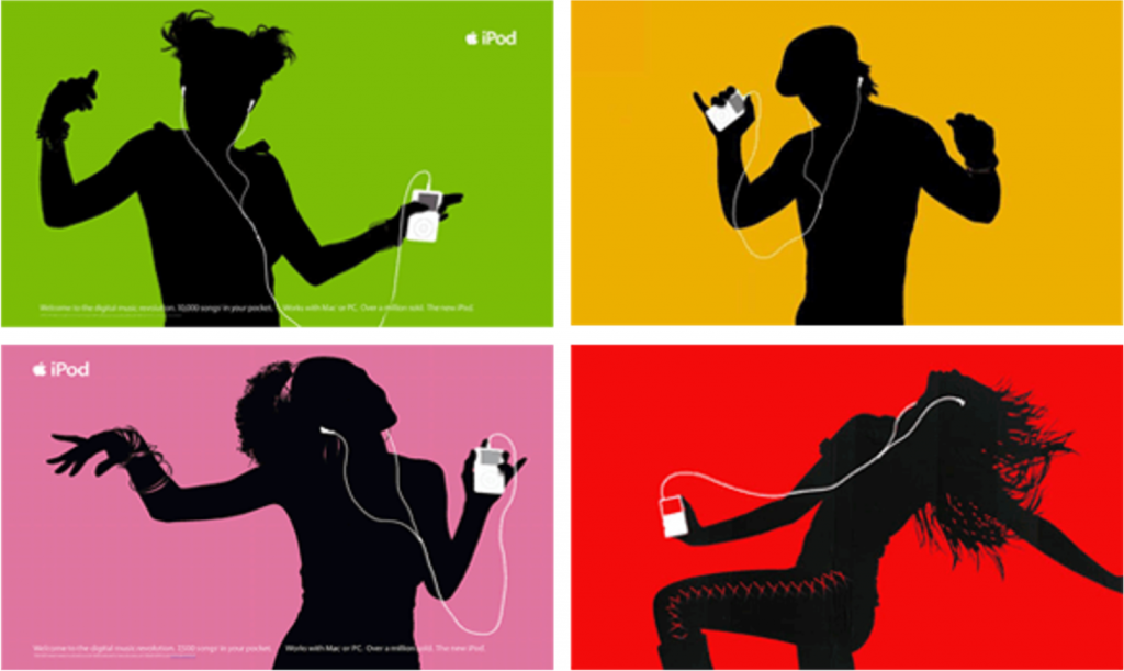 Sample iPod ad 