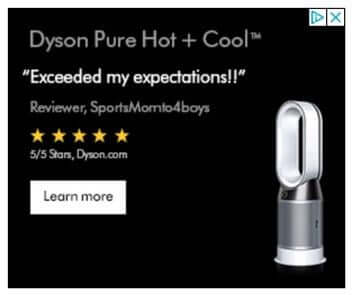 dyson ad example