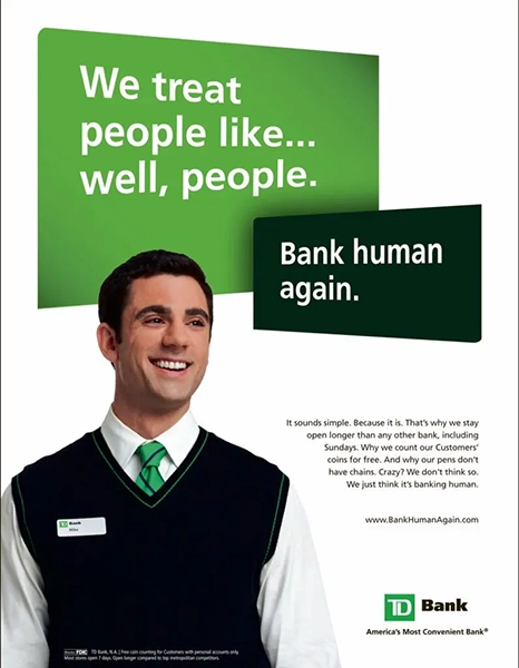 Persönlicher Ansatz Werbung