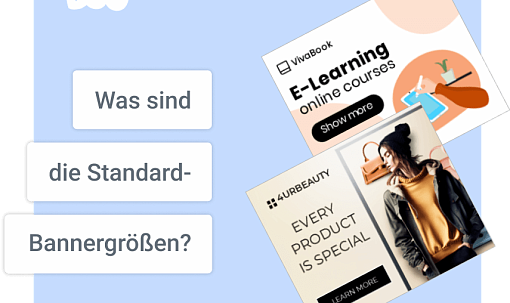 Was sind die Standard-Bannergrößen für 2025?