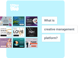 What is a creative management platform?