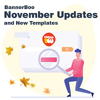 BannerBoo November Updates and New Templates