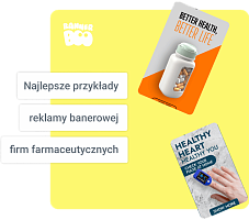 Najlepsze przykłady reklamy banerowej firm farmaceutycznych
