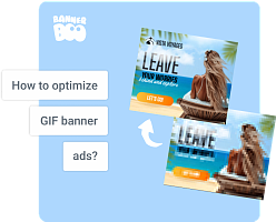 How to optimize GIF banner ads?