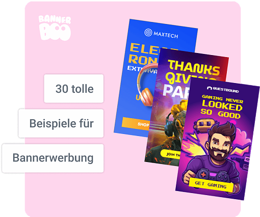 30 tolle Beispiele für Bannerwerbung