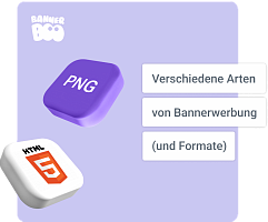 Verschiedene Arten von Banner-Anzeigen