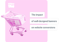 The impact of professionally designed advertising banners on website conversions