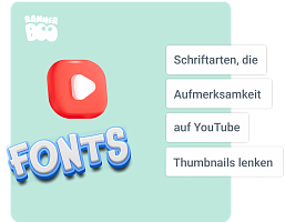 15 auffällige Schriftarten, um Aufmerksamkeit auf Ihre YouTube-Thumbnails zu lenken