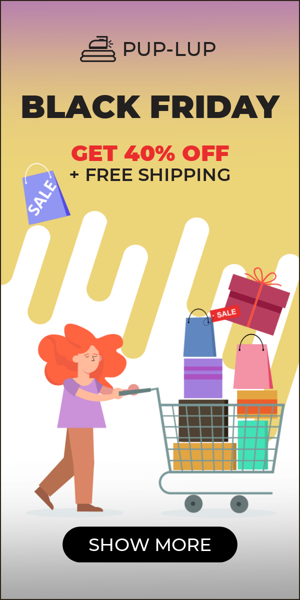 Black Friday — Get 40% Off + Free Shipping