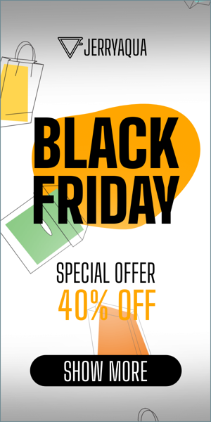 Black Friday — Special Offer 40% Off