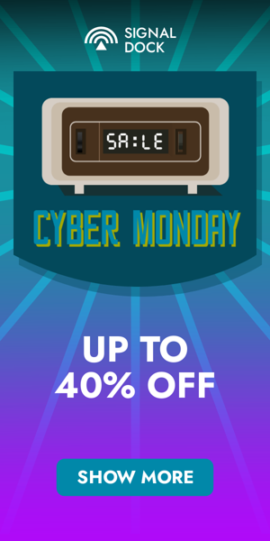 Cyber Monday — Up To 40% Off Clock